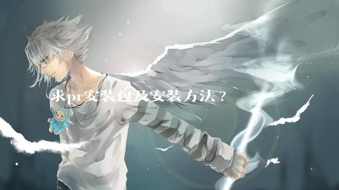 求pr安装包及安装方法?