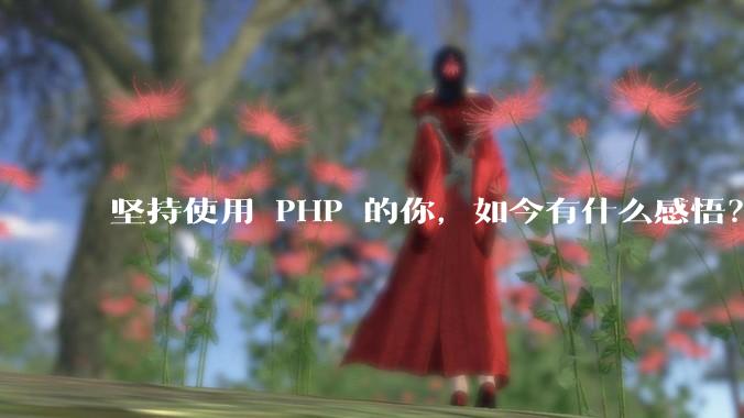 坚持使用 PHP 的你，如今有什么感悟？